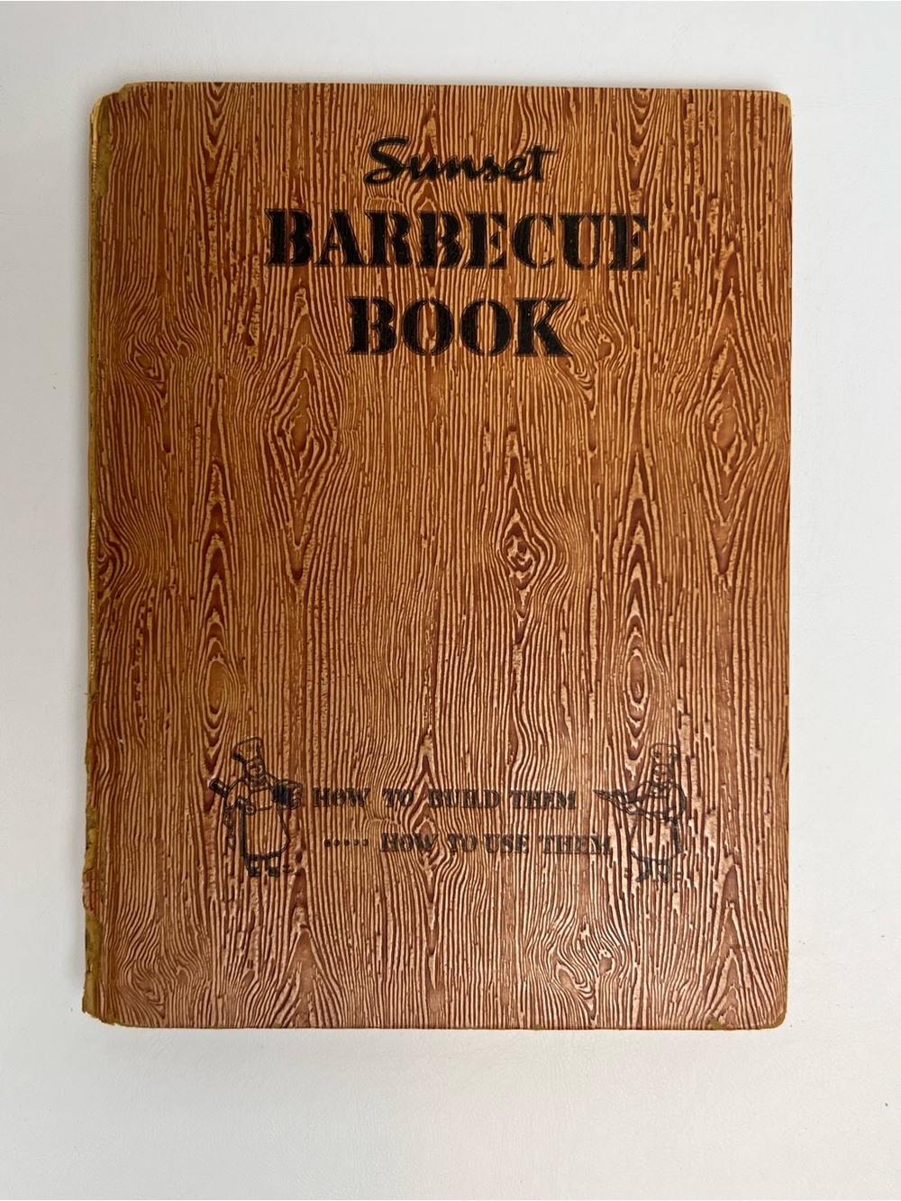 Sunset Ideas For Building Barbecues VTG 1947 DIY Plans Cookbook Recipes